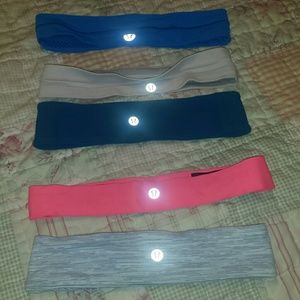 Lot of Lululemon Headbands